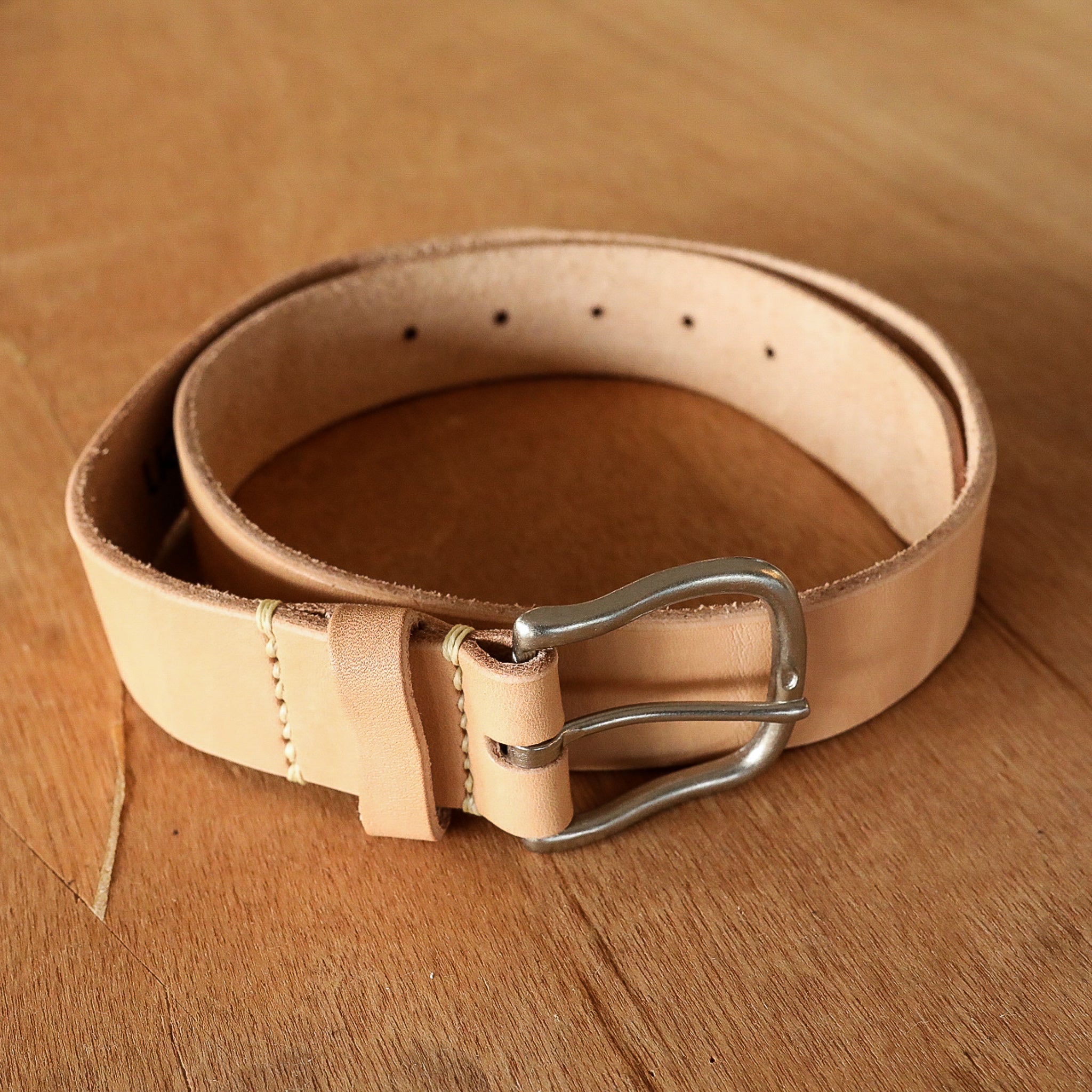 Tochigi Leather Belt ⁠-⁠ Natural