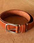 Tochigi Leather Belt ⁠-⁠ Chestnut