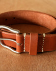 Tochigi Leather Belt ⁠-⁠ Chestnut