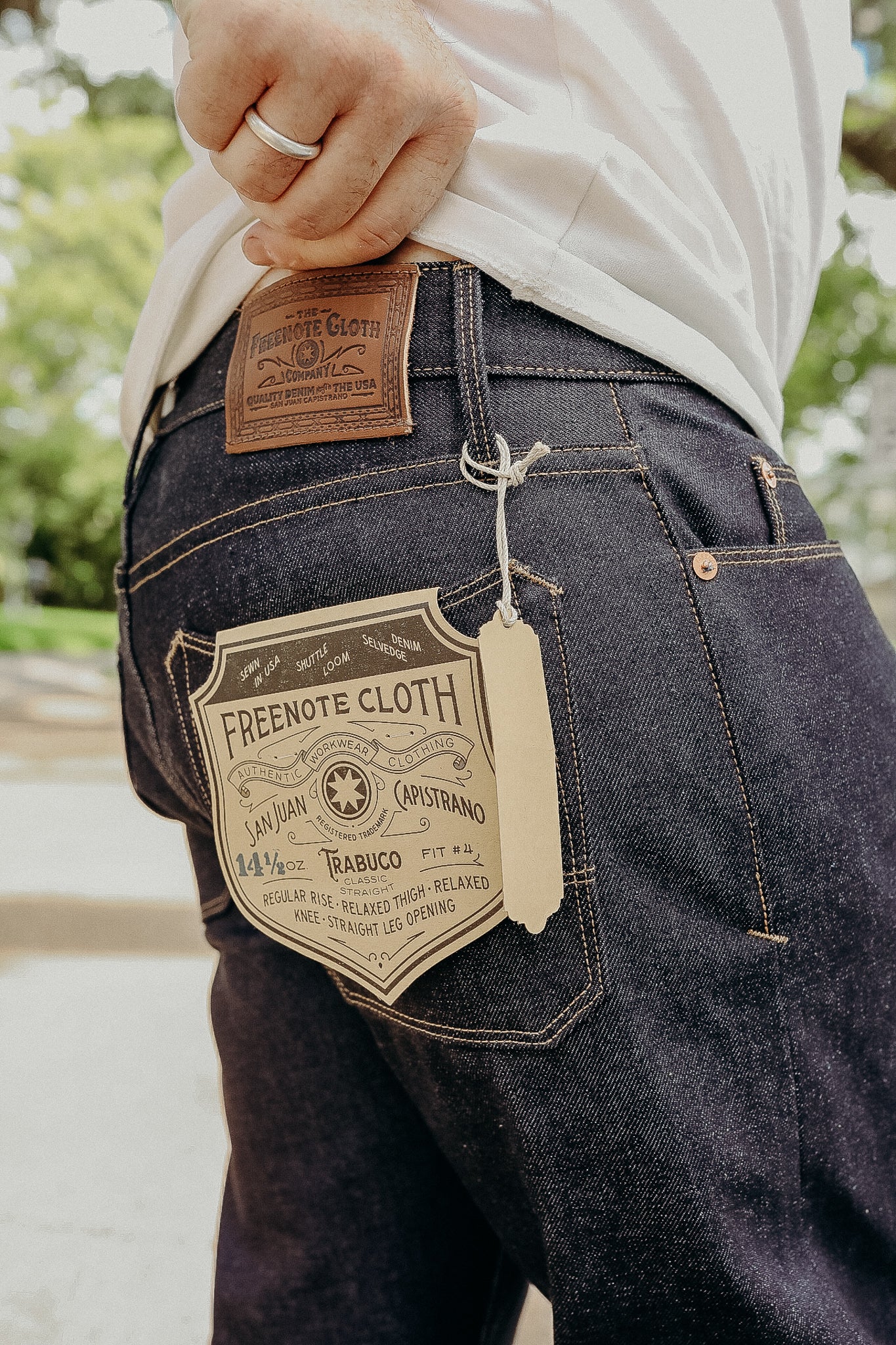 Trabuco classic taper 14.5oz Kaihara denim