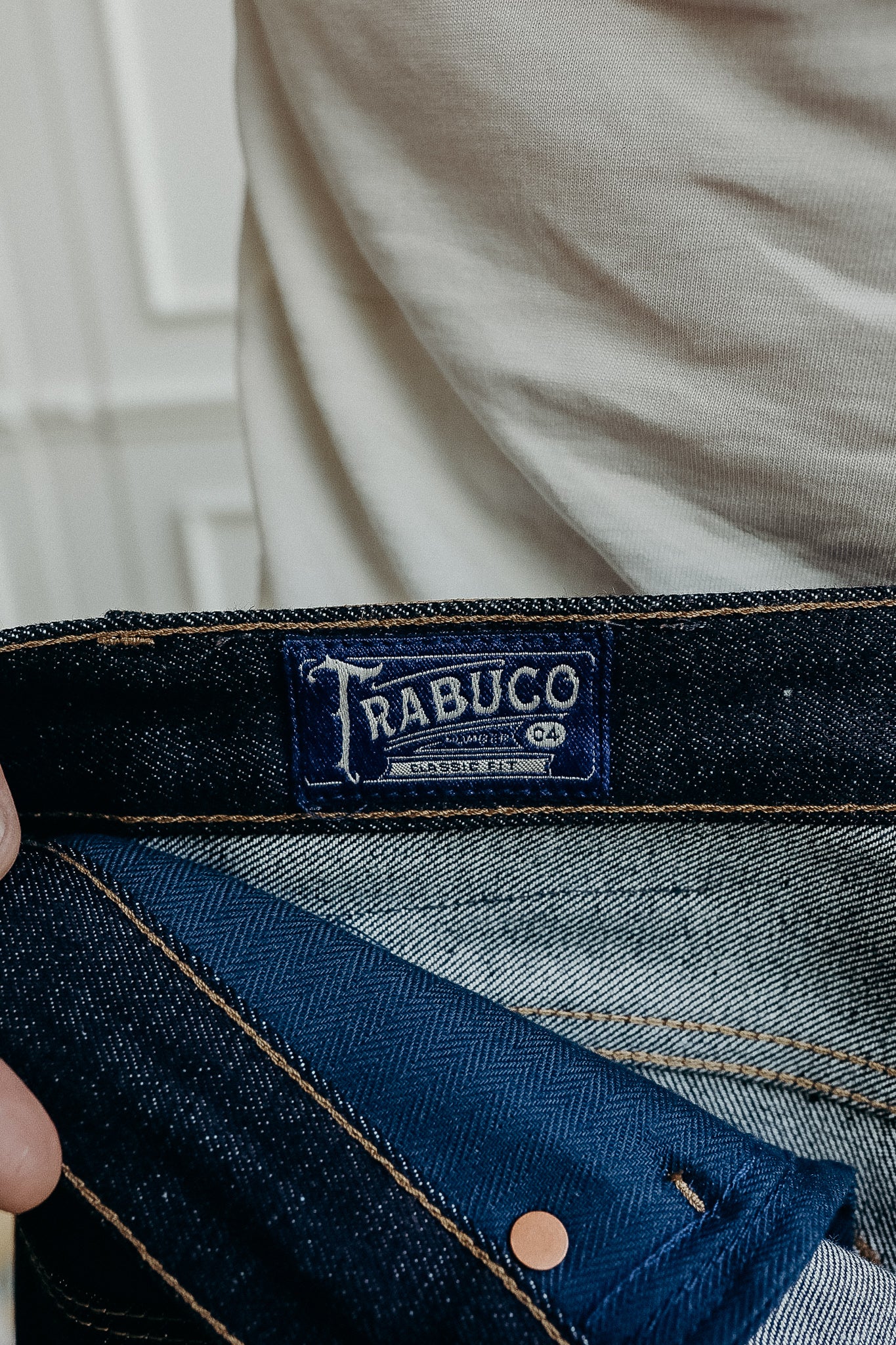 Trabuco classic taper 14.5oz Kaihara denim