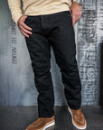 14oz Selvedge Denim 555 Slim Cut Jeans - Black/Black