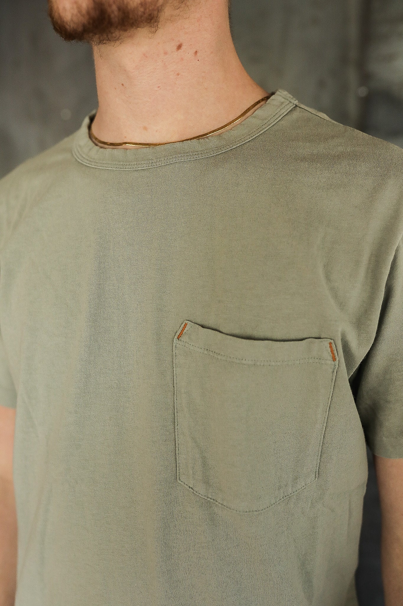 9 Ounce Pocket T-shirt Sage