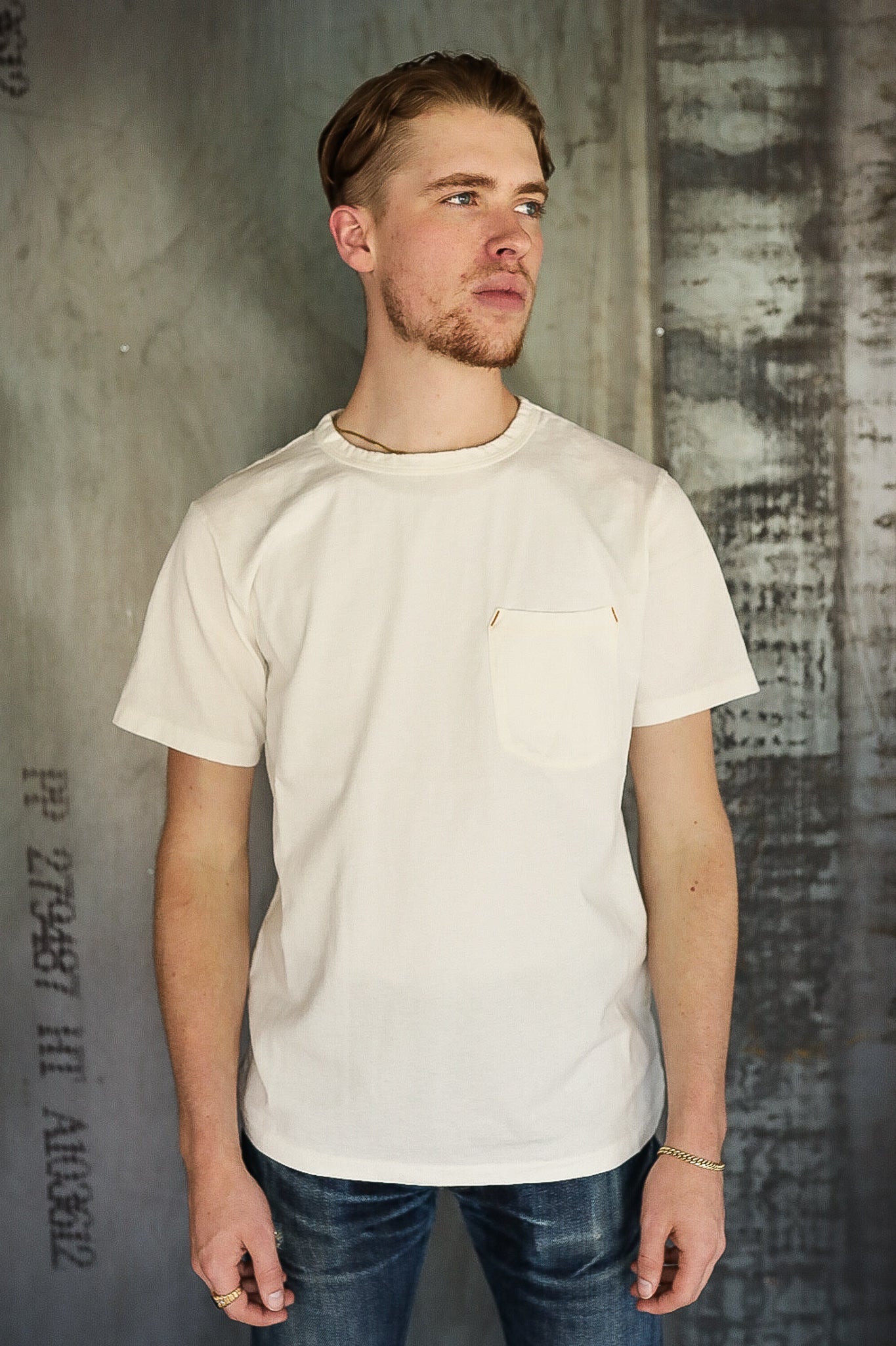 9oz Pocket T-shirt White