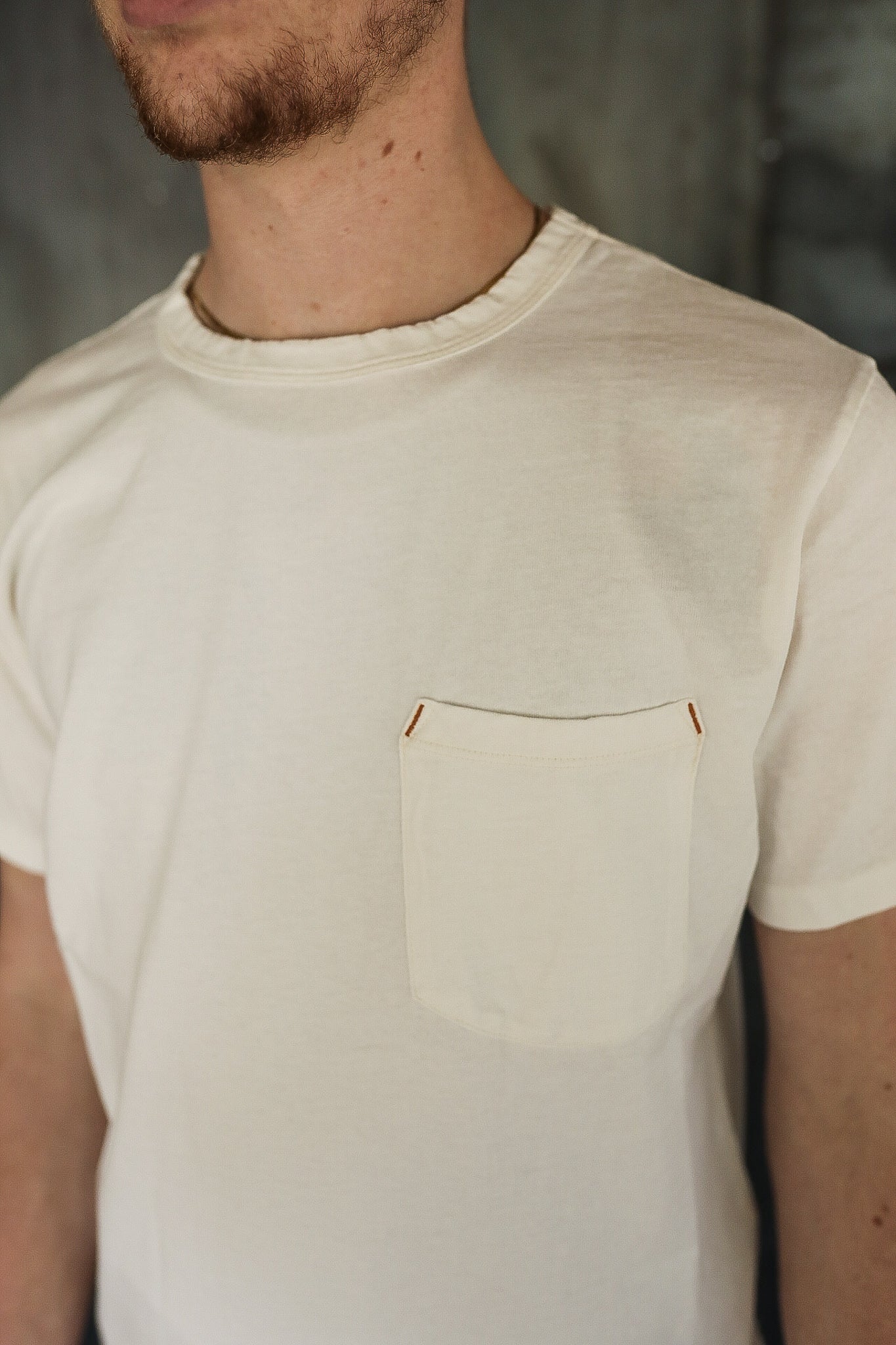 9oz Pocket T-shirt White