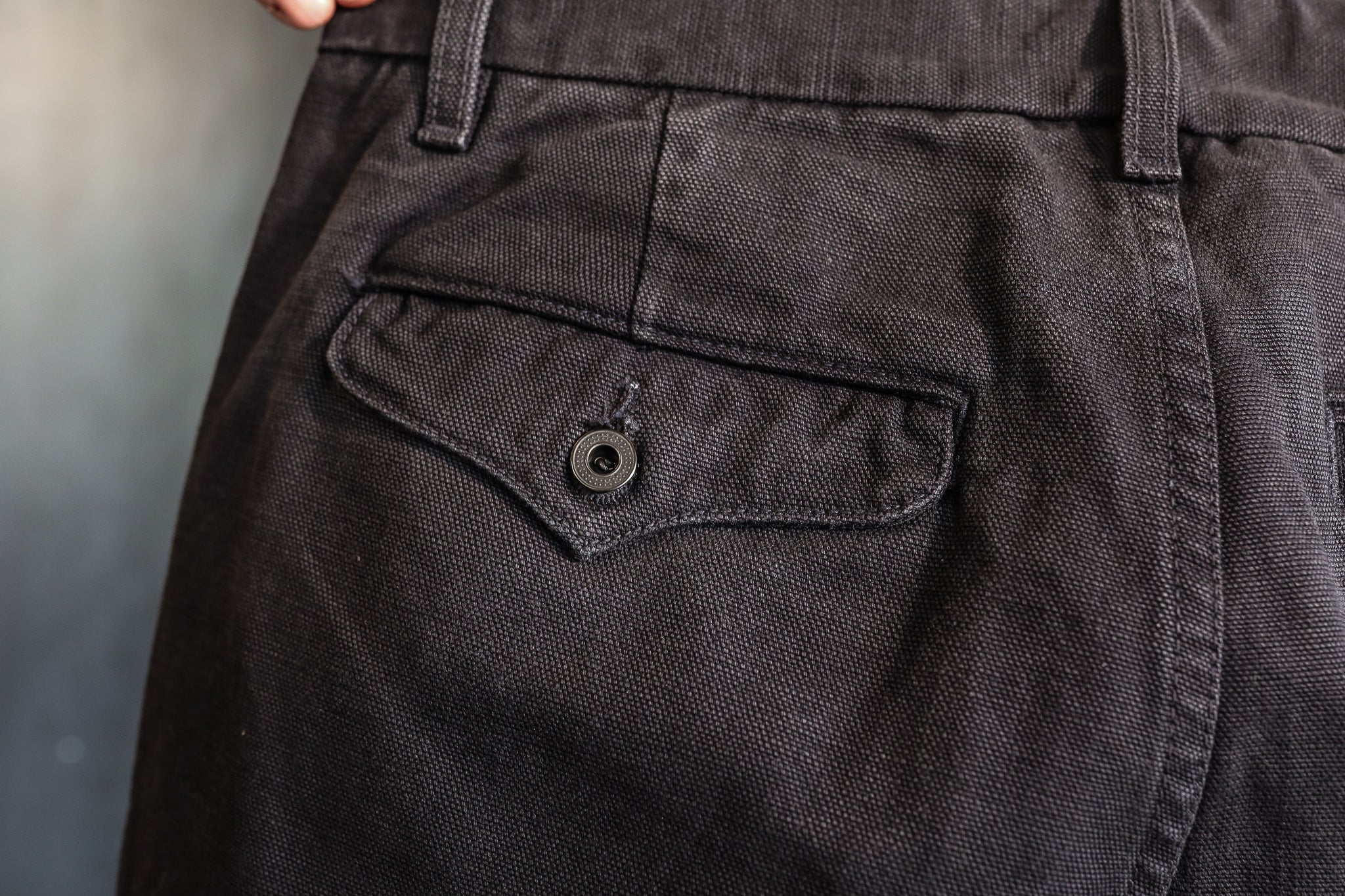 Workers Chino Slim Fit 14oz Slub - Black