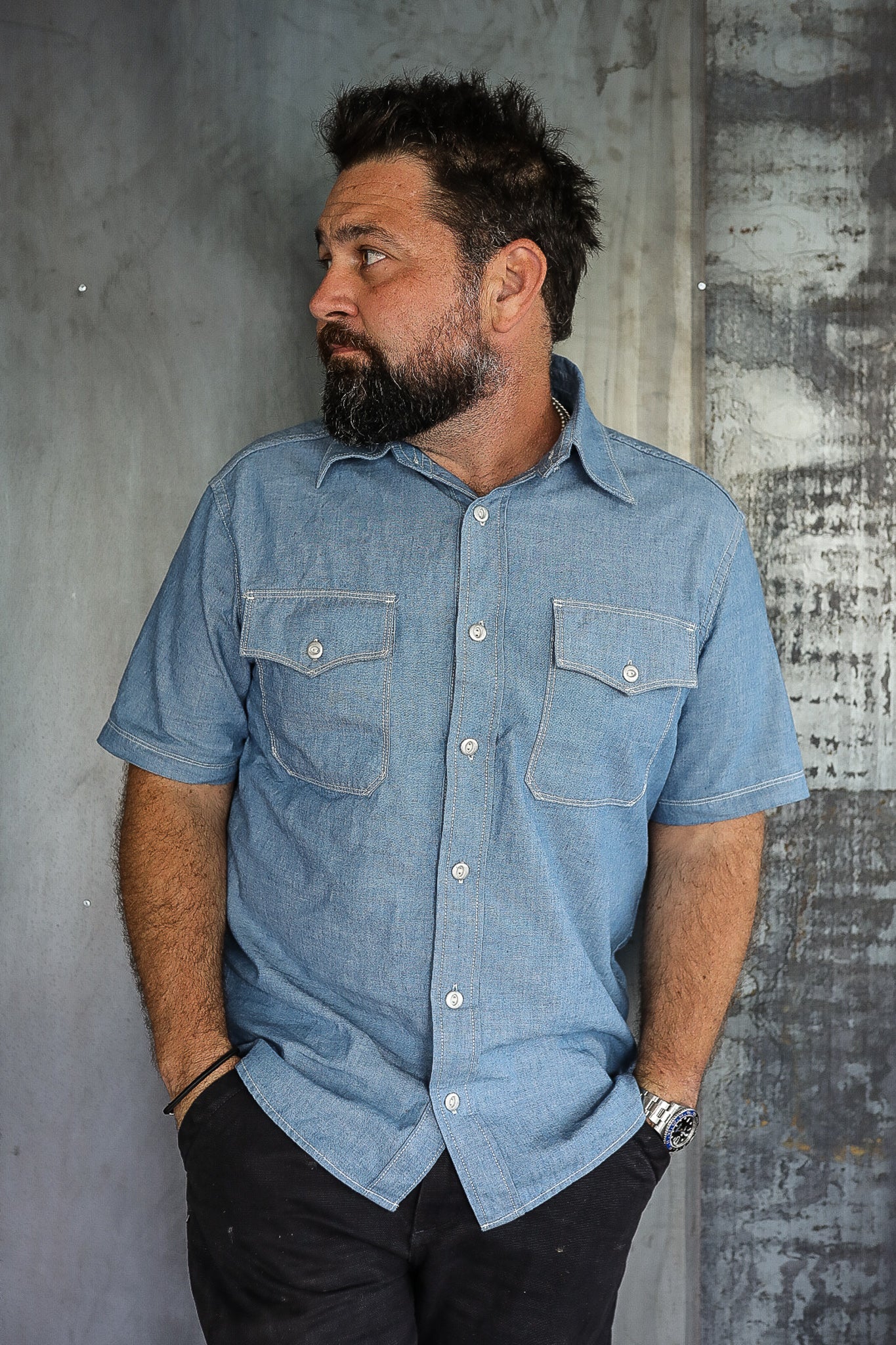 Scout s/s Chambray