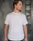 White Pima Pocket T-Shirt (2 pack)