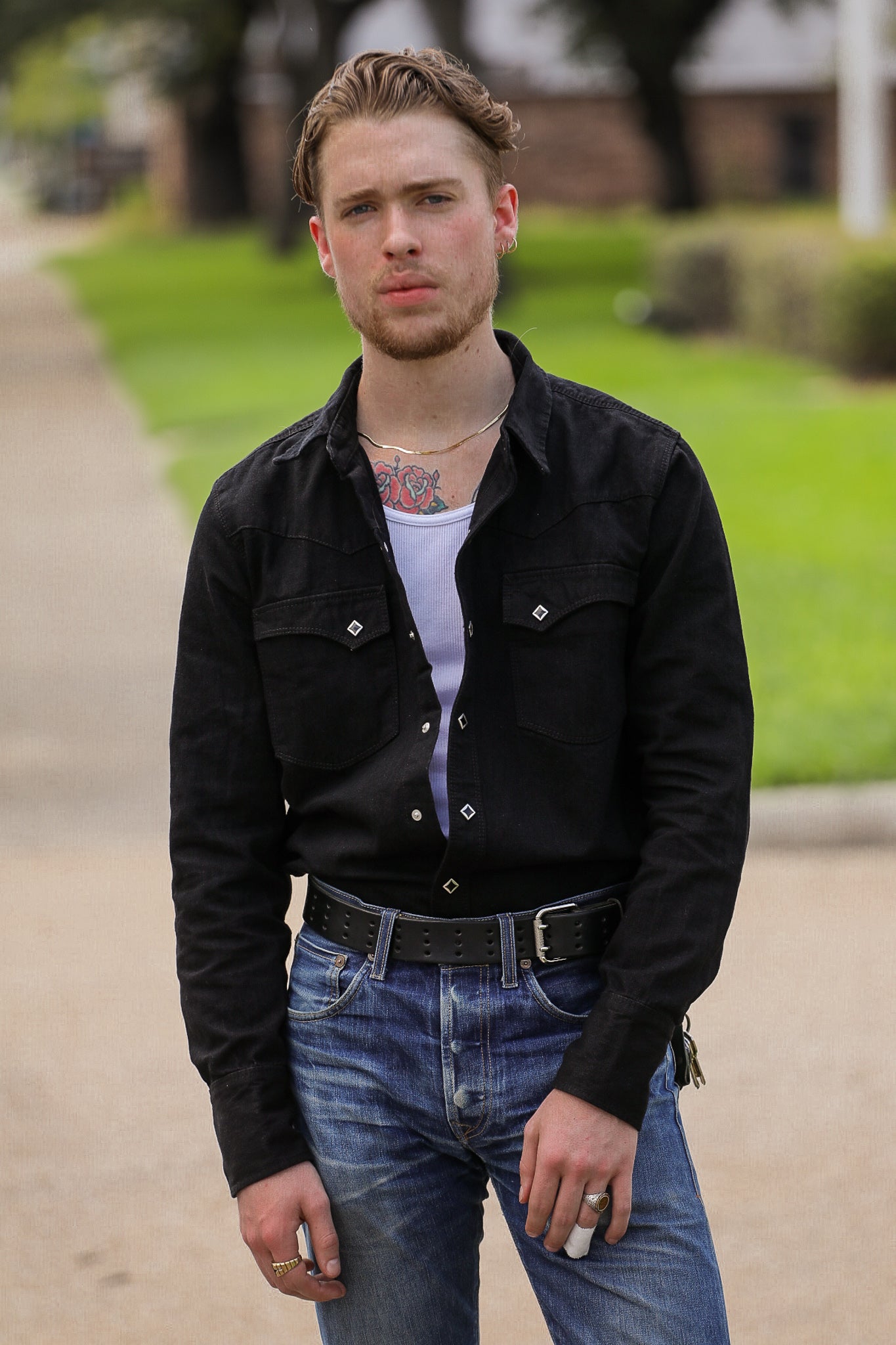 Calico 9oz Black Denim