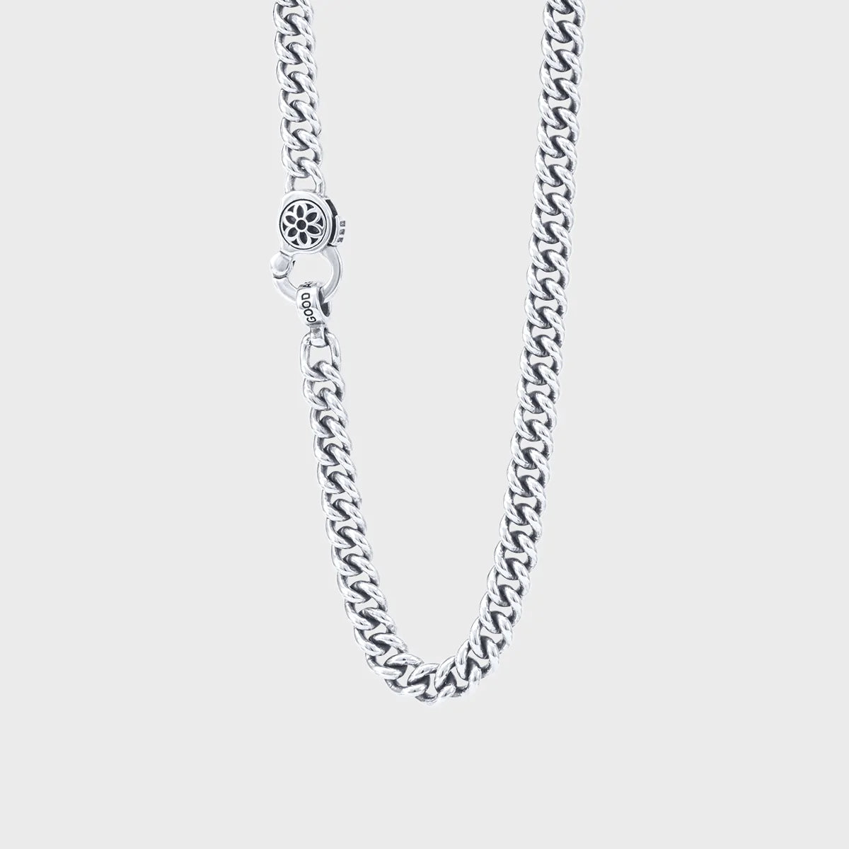 CURB CHAIN NECKLACE - A - 24&quot;