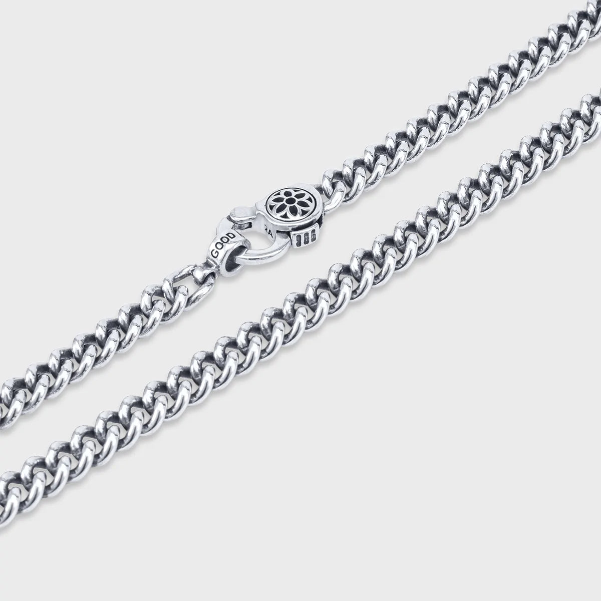 CURB CHAIN NECKLACE - A - 24&quot;