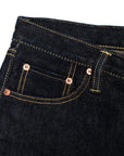 IH-777S-21 | Iron Heart 21 oz Selvedge Denim Super Slim Tapered Jeans - Indigo