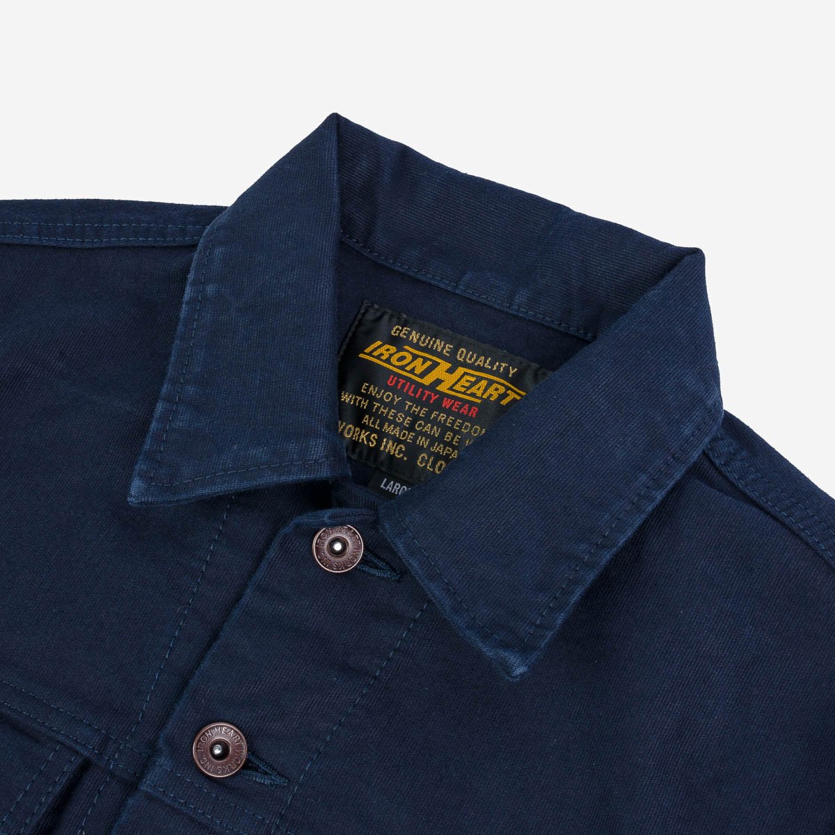 12oz Whipcord Modified Type III Jacket Indigo