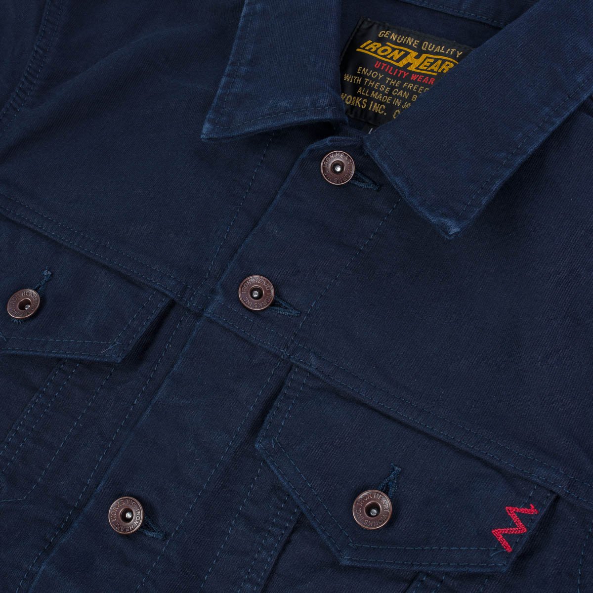 12oz Whipcord Modified Type III Jacket Indigo