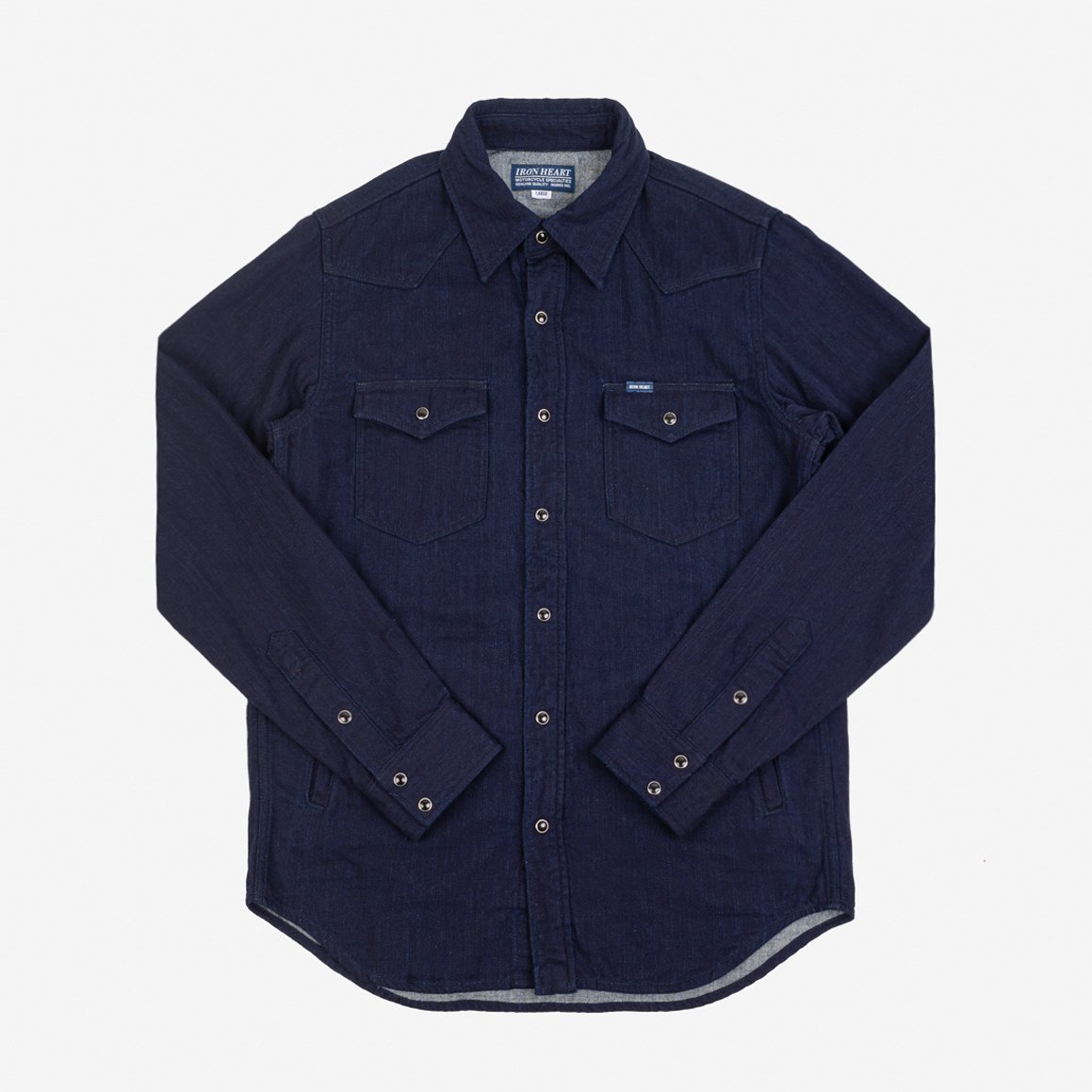 10oz Double Cloth Denim CPO Shirt - Indigo