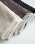 Cotton-Wool Pile Socks-Mocha Brown