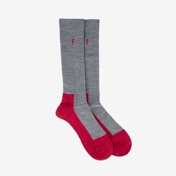 IHG-030-RED Iron Heart Work Boot Socks - Red