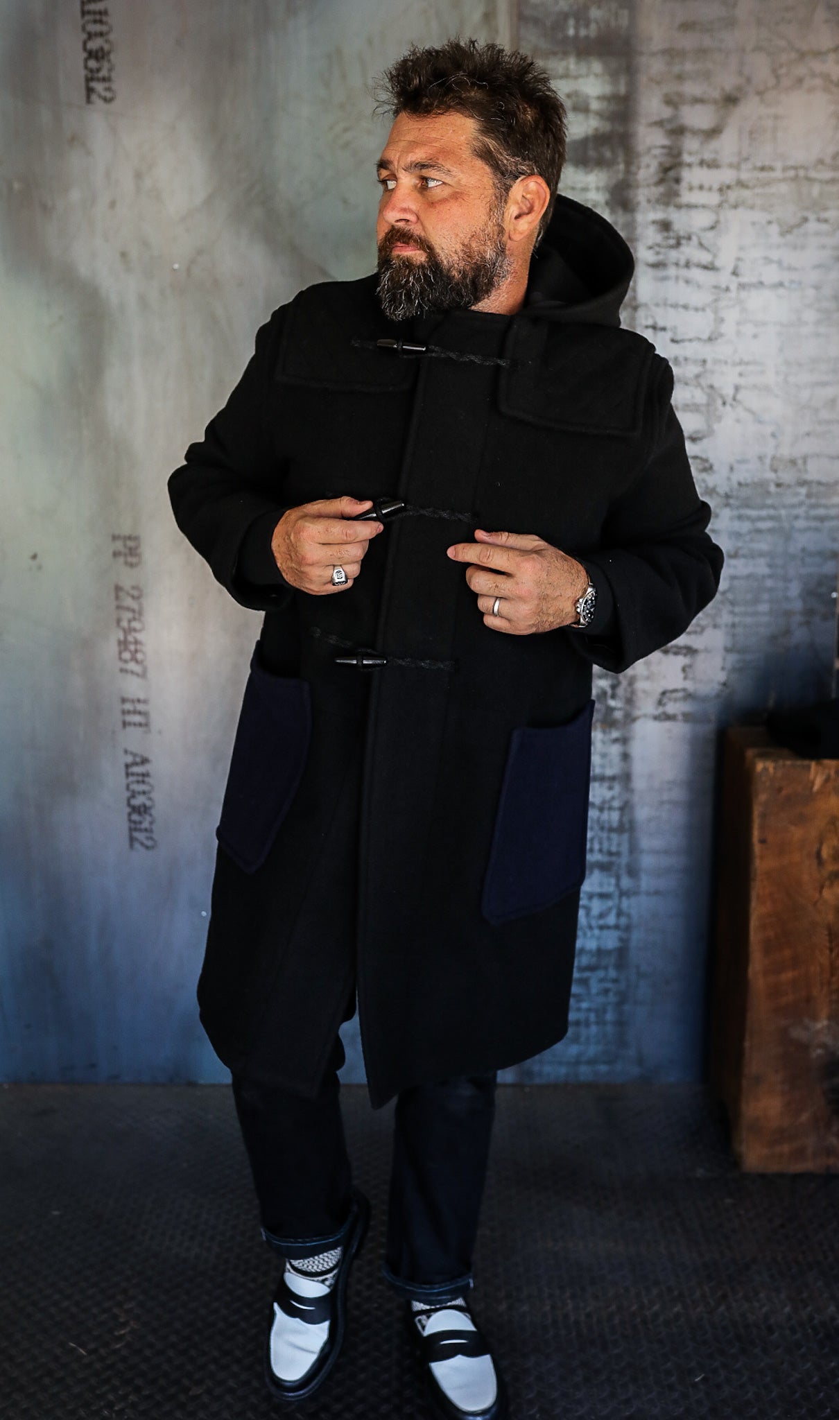 3sixteen X Gloverall Duffle Coat